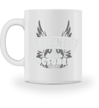 Legends are born in October - Tasse