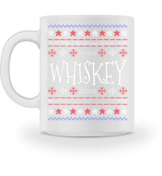 Whiskey Ugly Christmas Spirit