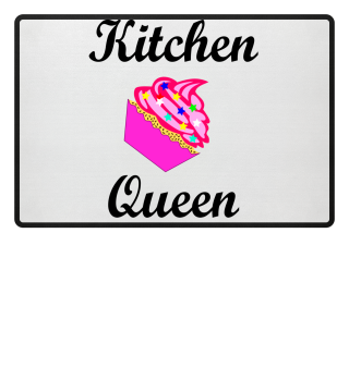 Kitchenqueen-die Back und Küchenkönigin