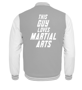 This guy loves martial arts