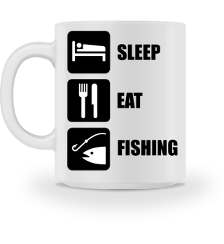 sleep eat fishing