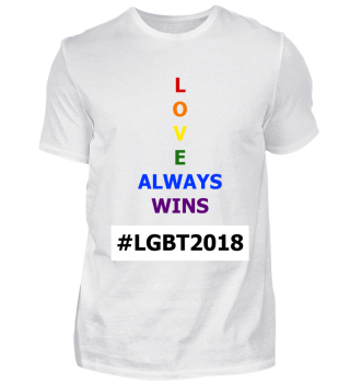 LGBT. LOVE LIEBE 2018