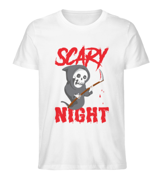 Grim Reaper Scary Night for Halloween Angel Of Death