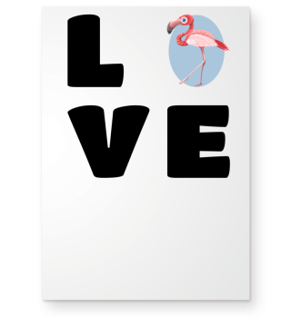 Love Flamingo Geschenk