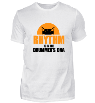 rhythm is in the drummer's DNA