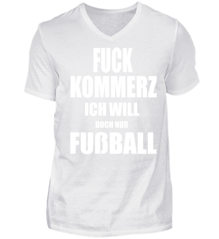 Fußball T-Shirt - Fußball statt Kommerz
