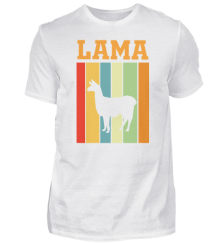 lama Retro and Colorful