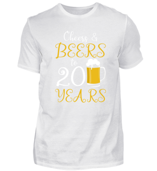 Cheer and Beers to 20 Years! Geburtstags
