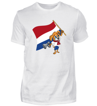 Niederlande Fan Hund