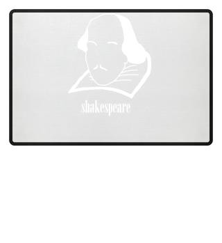 Shakespeare Kopf (white) - Geschenk Idee