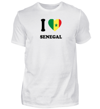 i love home land geschenk SENEGAL
