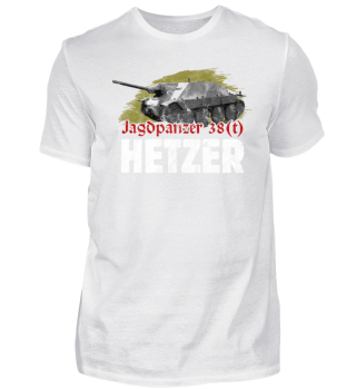 Hetzer Panzer Militär T-Shirt Geschenk