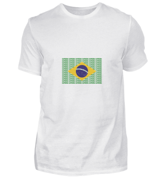 Brasilianische Nationalmannschaft Flagge