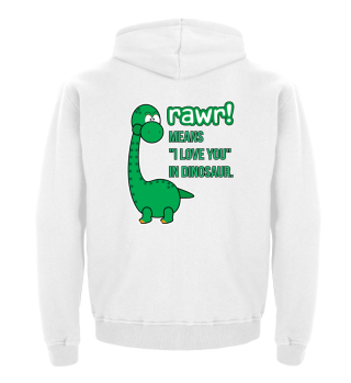 Rawr Means I love you in Dinosaur Gift