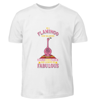 Flamingo Yoga Shirt I Fabulous Bird Gift