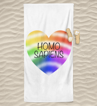 Homo Sapiens Badetuch