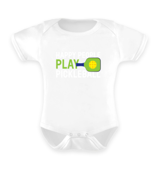 Happy People Play Pickleball Ball Sports