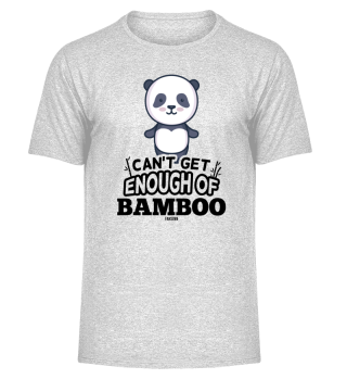 Panda liebt Bambus