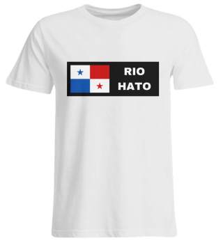 Rio Hato City in Panama Flag
