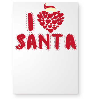 I Love Santa funny