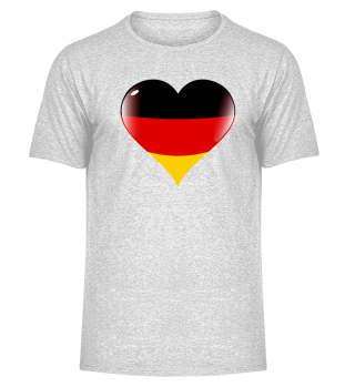 Deutschland Herz Motiv