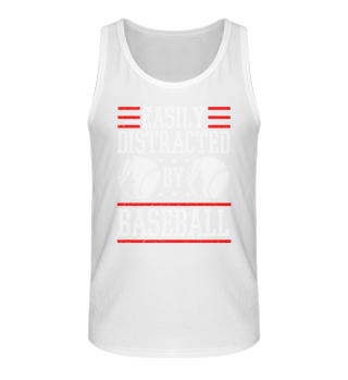 Easily Distracted By Baseball - Baseball Player