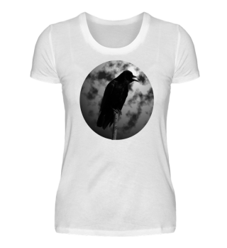 Raben Mond Gothic T-Shirt