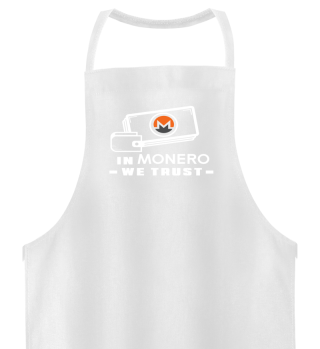 Monero Tshirt-We Trust
