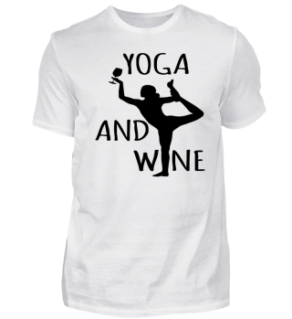 Yoga und Wein