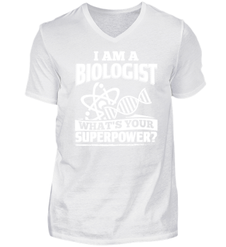 Funny Biology Shirt I Am A