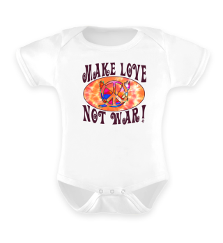 Make Love Not War - Peace Dove Symbol 1