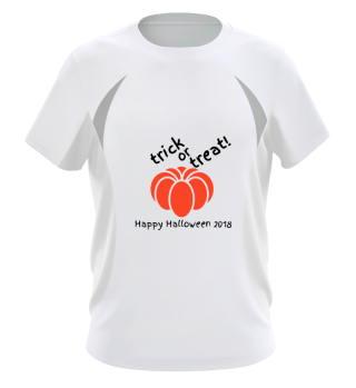 trick or treat pumpkin halloween shirt
