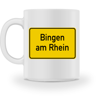 Bingen am Rhein Ortsschild