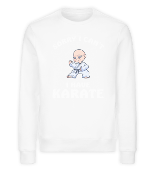 Sorry I Can't I Have Karate