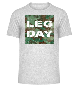 Fitness Leg Day Camouflage