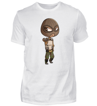 Cute Sweet Terrorist CS Gaming T-Shirt