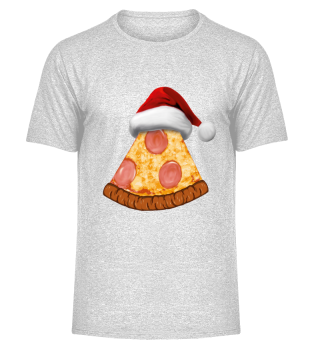 Pizza Shirt Santa Claus Christmas Gift
