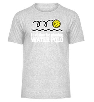 Playing water polo waterpolo love heart