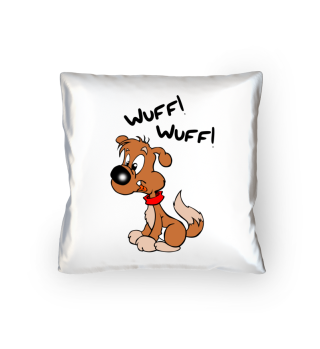 Sweet dog puppy barks wuff gift idea