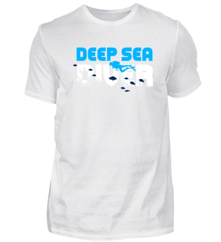Deep sea diver - Taucher Hobby T-Shirt