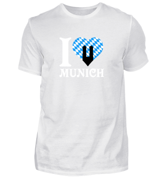 I love Munich - TShirt Gift Idea