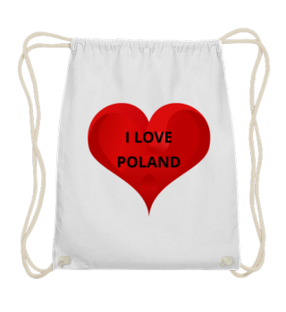 I LOVE POLAND Polen Polska