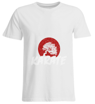 Karate Design mit dem Motiv der japanisc