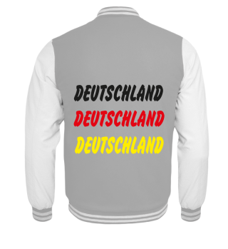 Deutschland Fan-Shirt weiß