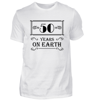 50 years on earth