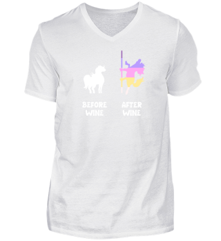 Gift for Wine Unicorn Shirt