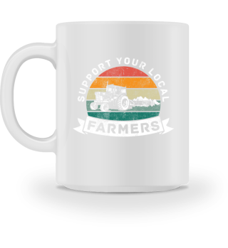 Support your Local Farmers Retro