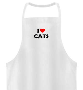 Katzenshirt I love cats