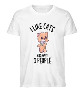 I Like Cats And Maybe 3 People