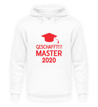 Master 2020 Abschluss Student Geschenk